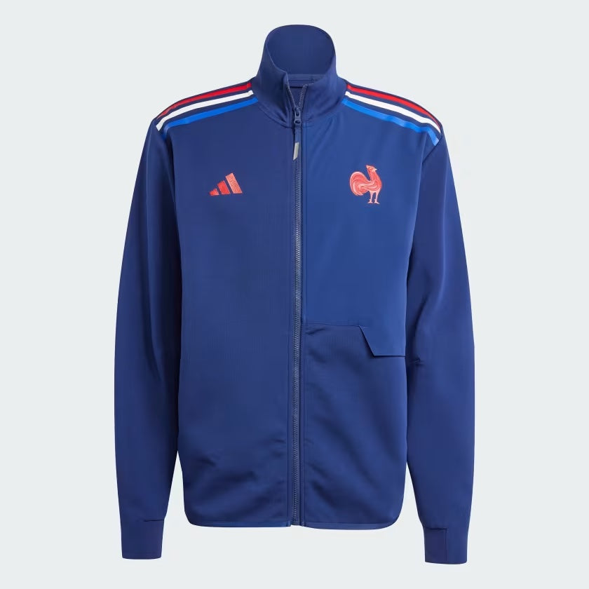adidas Frankreich Anthem Rugbyjacke Herren