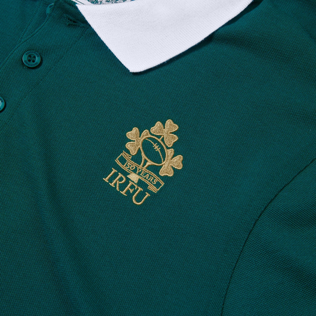 Canterbury Herren Rugby Irland 150. Jubiläums-Poloshirt Grün