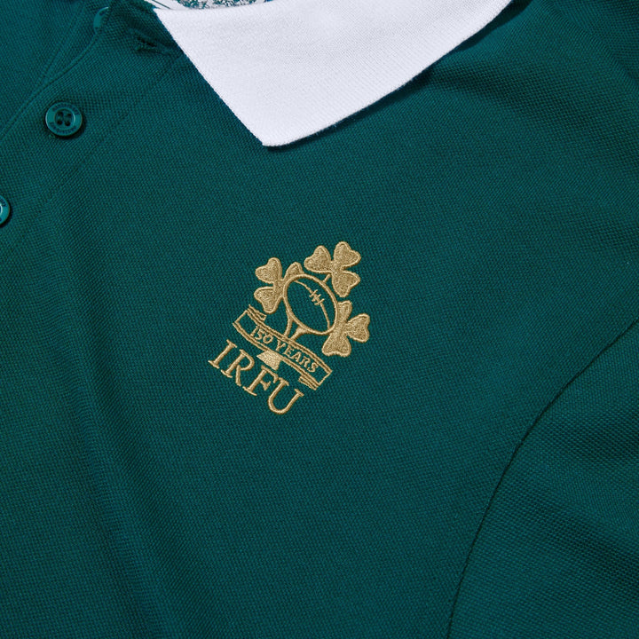 Canterbury Herren Rugby Irland 150. Jubiläums-Poloshirt Grün