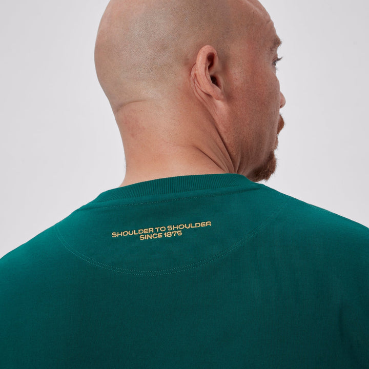Canterbury Rugby Irland 150. Jubiläums Oversized T-Shirt Herren Grün