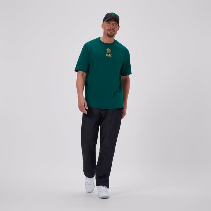 Canterbury Rugby Irland 150. Jubiläums Oversized T-Shirt Herren Grün