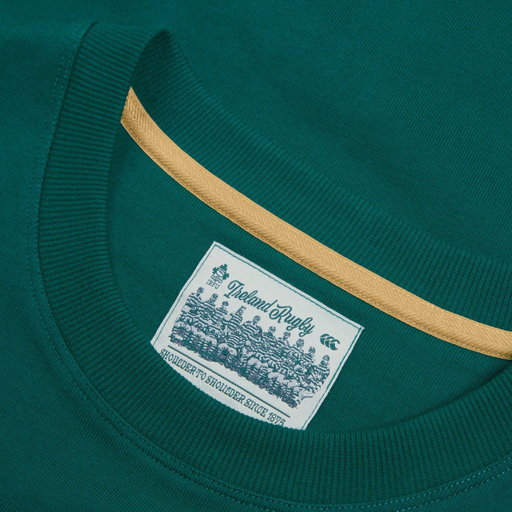 Canterbury Rugby Irland 150. Jubiläums Oversized T-Shirt Herren Grün