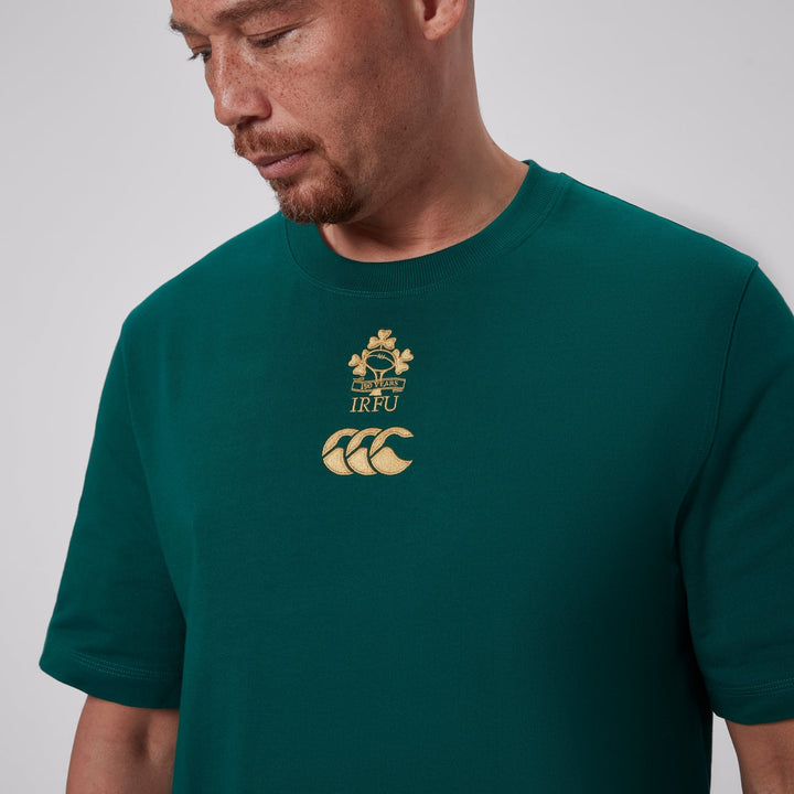 Canterbury Rugby Irland 150. Jubiläums Oversized T-Shirt Herren Grün