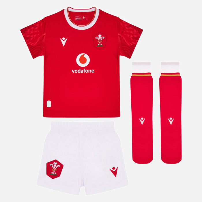 Wales Rugby Replica Heimtrikot Kinder
