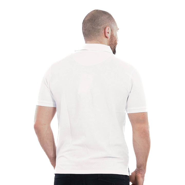 Ruckfield Essentiel polo med korte ærmer i hvid