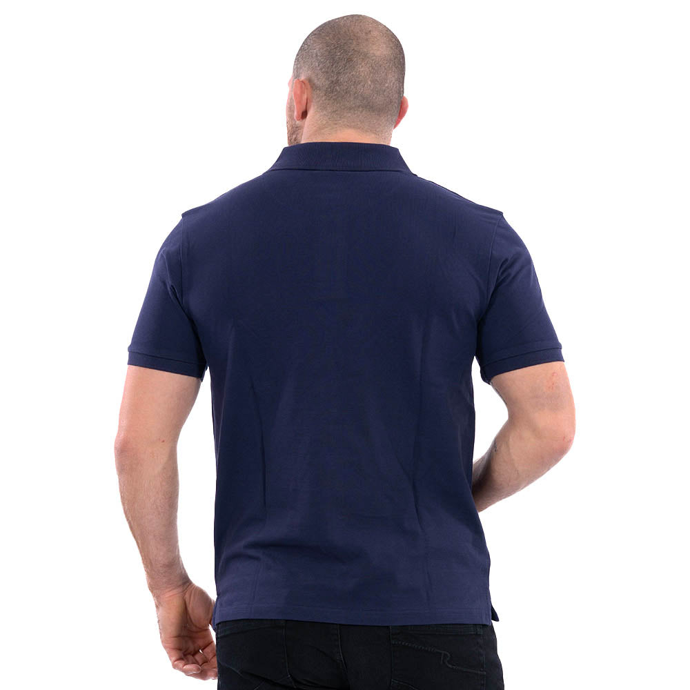 Ruckfield Essentiel Polo mit Kurzen Ärmeln Navy