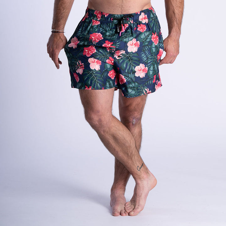 Ruckfield Tropical Rugby Marineblaue Boardshort