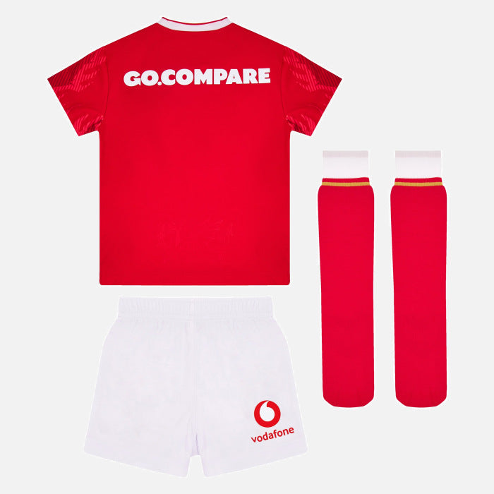 Wales Rugby Replica Heimtrikot Kinder