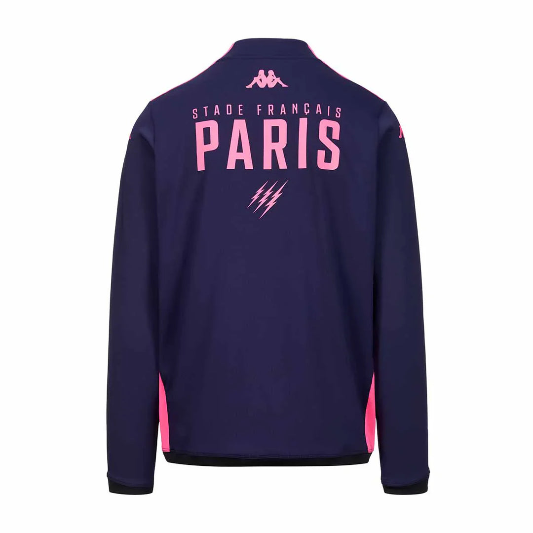 Stade Français Paris 24/25 Ablas Pro 8 Sweatshirt Herren Blau
