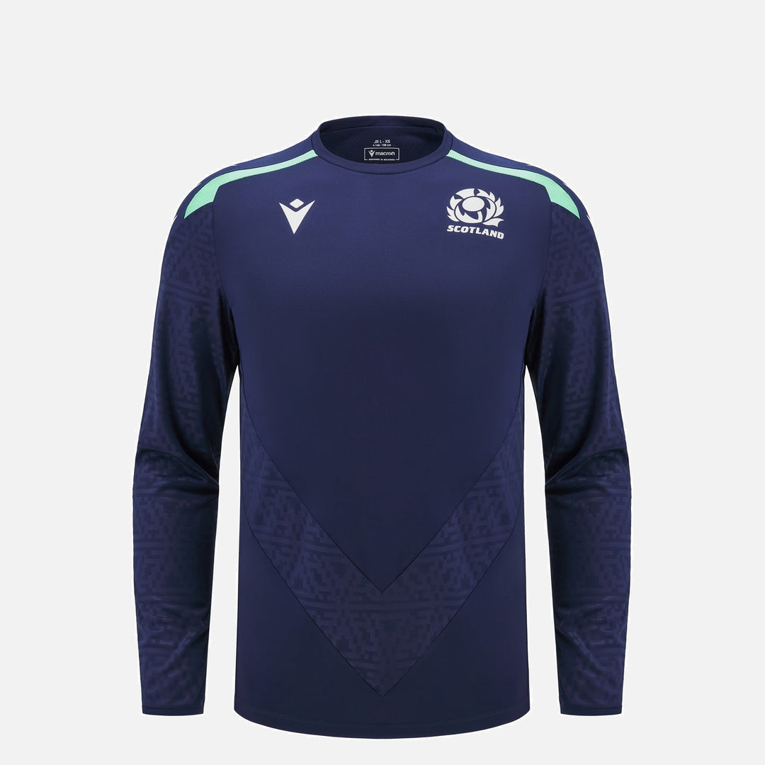 Schottland Rugby 2024/25 Langarm Trainingsshirt Junior