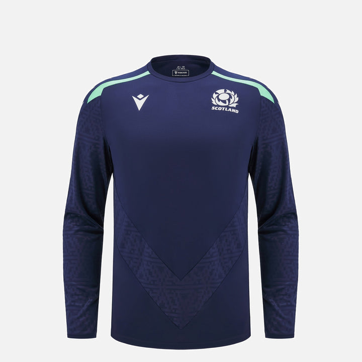 Schottland Rugby 2024/25 Langarm Trainingsshirt Junior