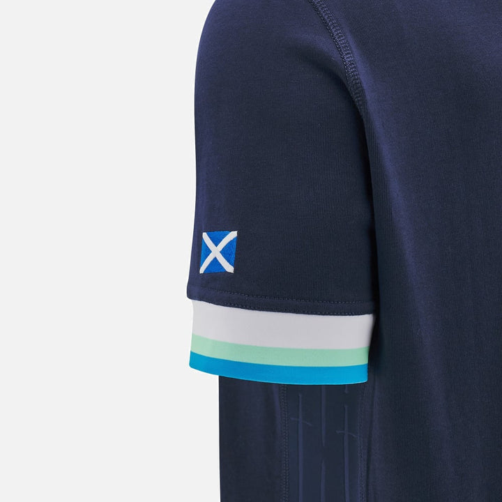 Schottland Rugby 2024/25 Heim Kurzarm Baumwollshirt
