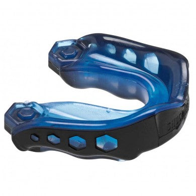 Shock Doctor Gel Max Mundschutz Blau/Schwarz Senior