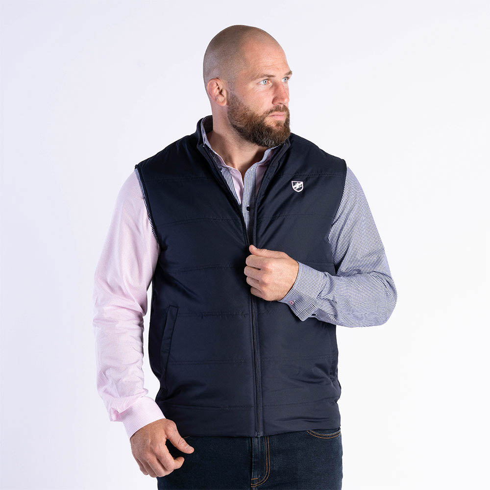 Ruckfield Steppweste Navy