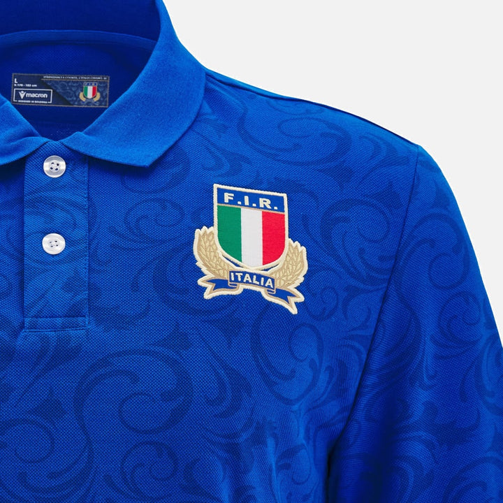 Italien Rugby Baumwoll Replik Heimtrikot Herren