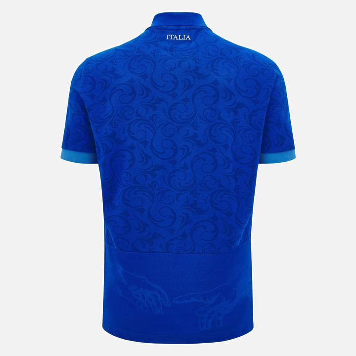 Italien Rugby Baumwoll Replik Heimtrikot Herren