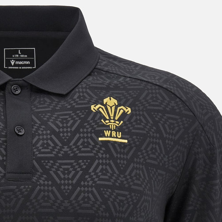 Wales Rugby Travel Polo Herren