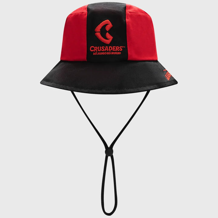 Classic Crusaders Super Rugby Supporters Bucket Hat Rot