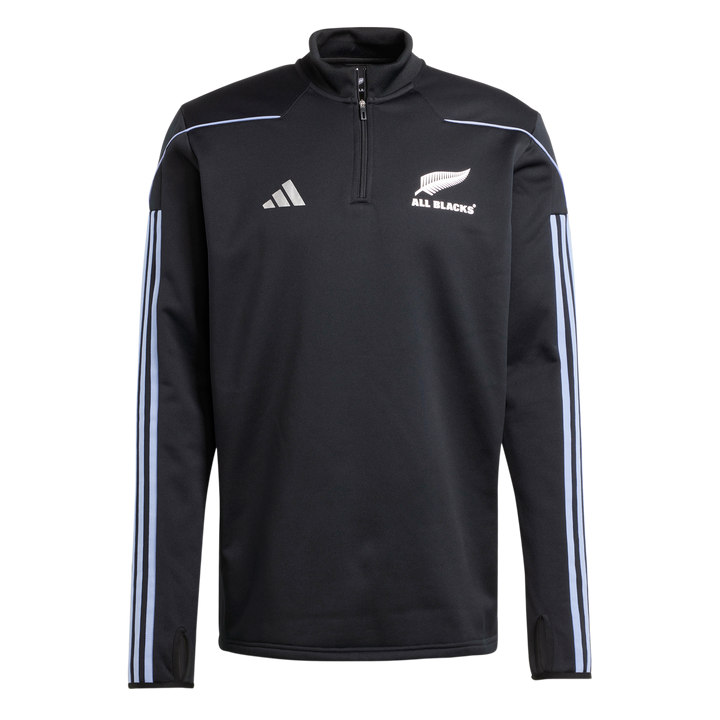 All Blacks Rugby LS Fleece Top Herren Blue Spark
