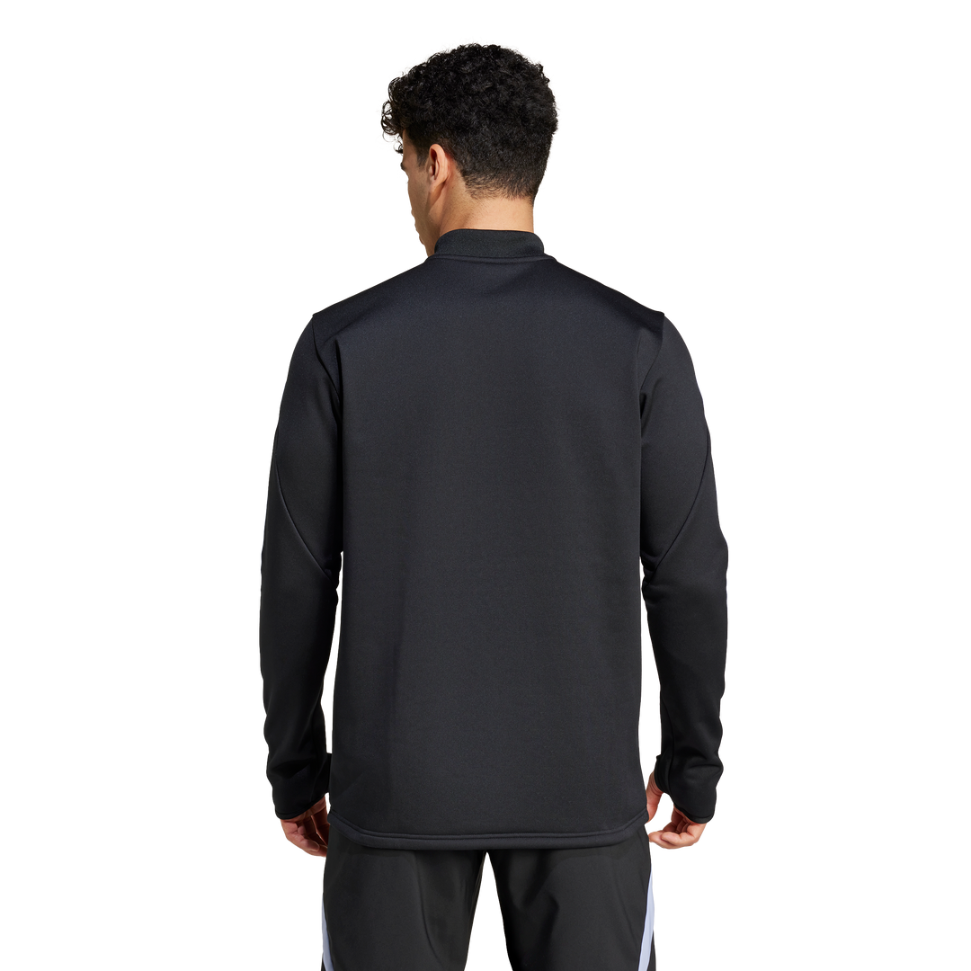 All Blacks Rugby LS Fleece Top Herren Blue Spark