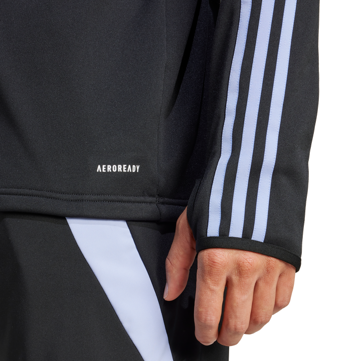 All Blacks Rugby LS Fleece Top Herren Blue Spark