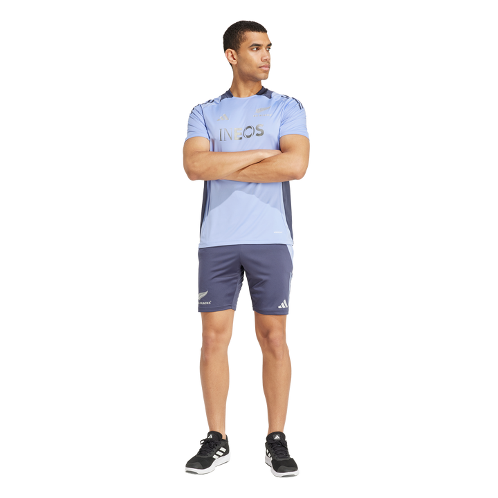 All Blacks Rugby Performance T-shirt Blue Spark