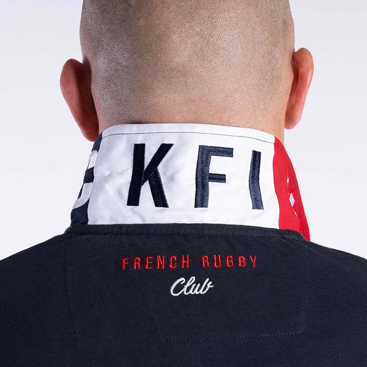 Ruckfield French Rugby Club Navy Langærmet Polo