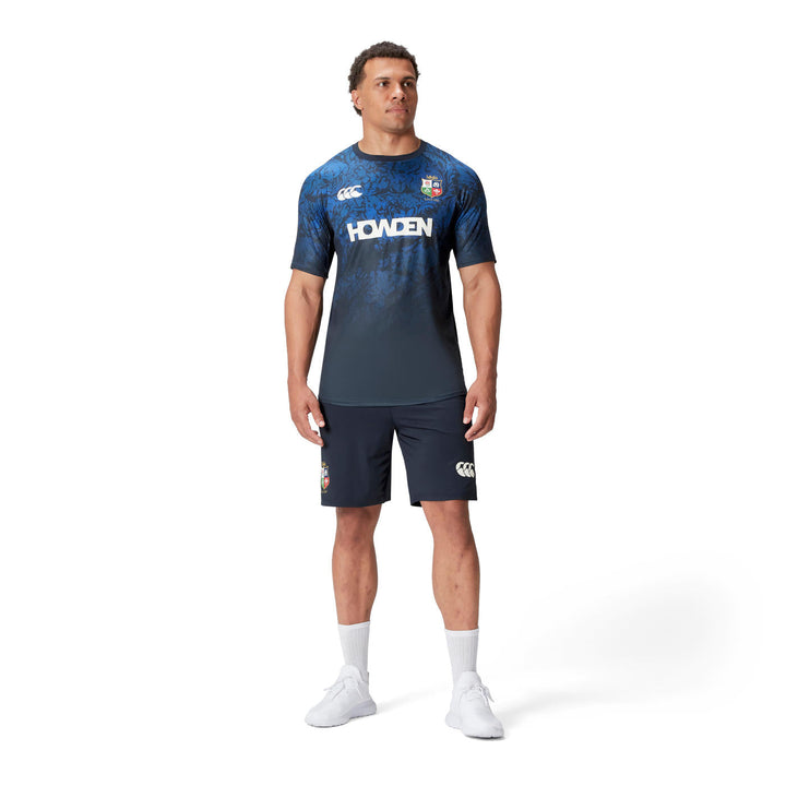 Canterbury British & Irish Lions Superlight T-Shirt Herren Marineblau
