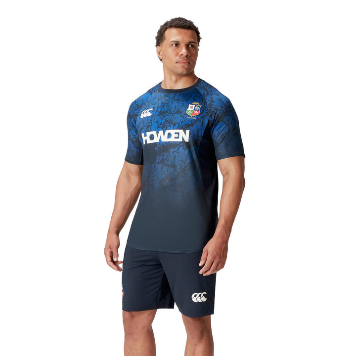 Canterbury British & Irish Lions Superlight T-Shirt Herren Marineblau