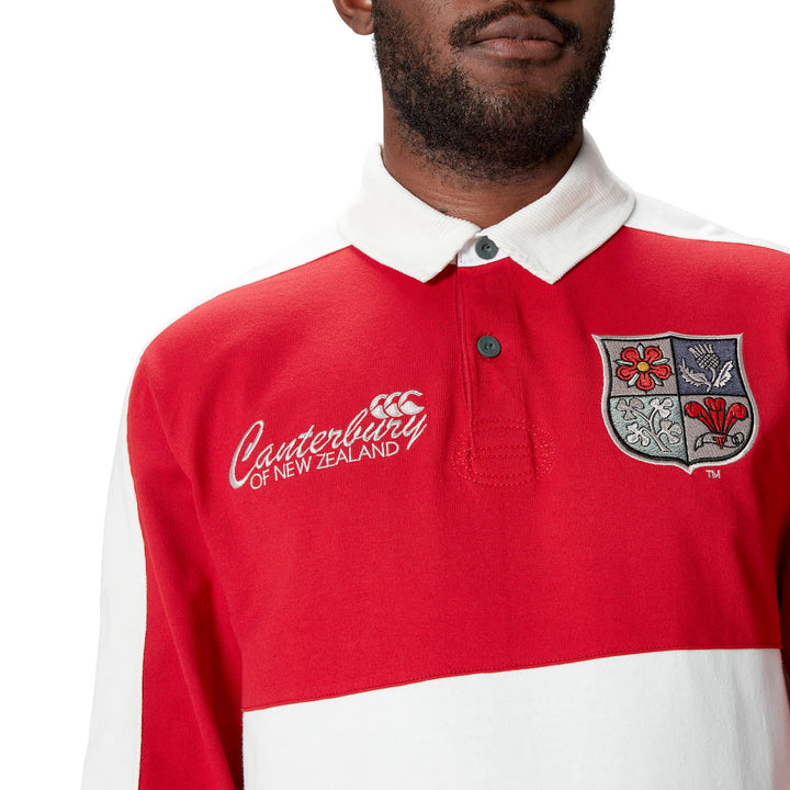 British & Irish Lions Heritage OS Poloshirt Langarm Unisex