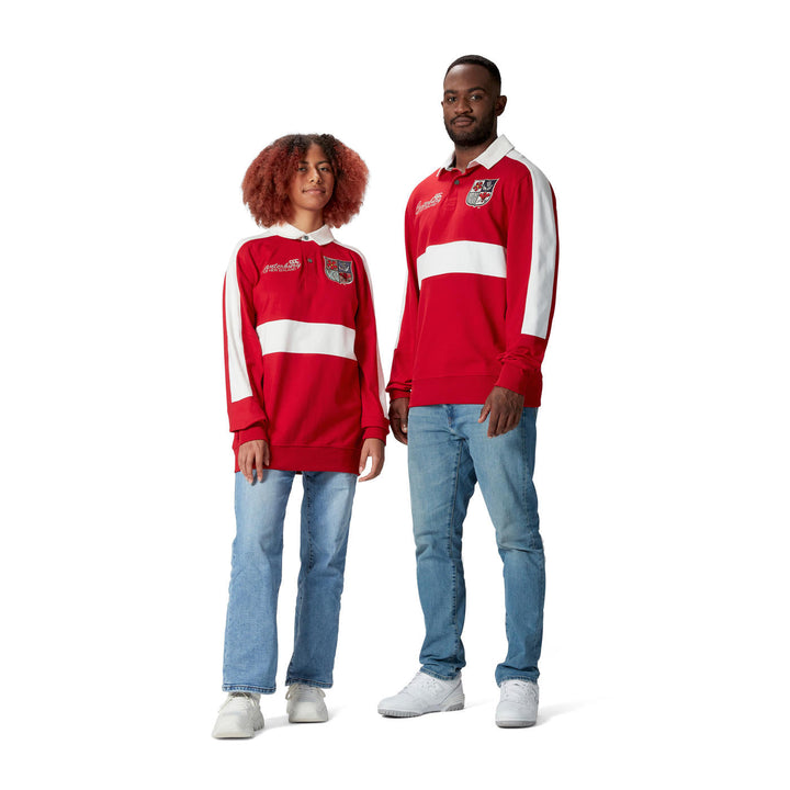 British & Irish Lions Heritage OS Poloshirt Langarm Unisex