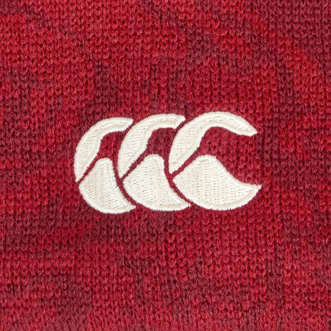 Canterbury British & Irish Lions Fleecegefütterte Bommelmütze Rot