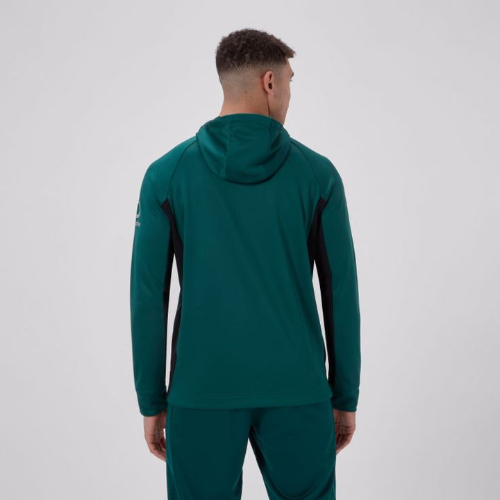 Canterbury Irland 2024/25 Trainings-Hoodie mit Reißverschluss Grün