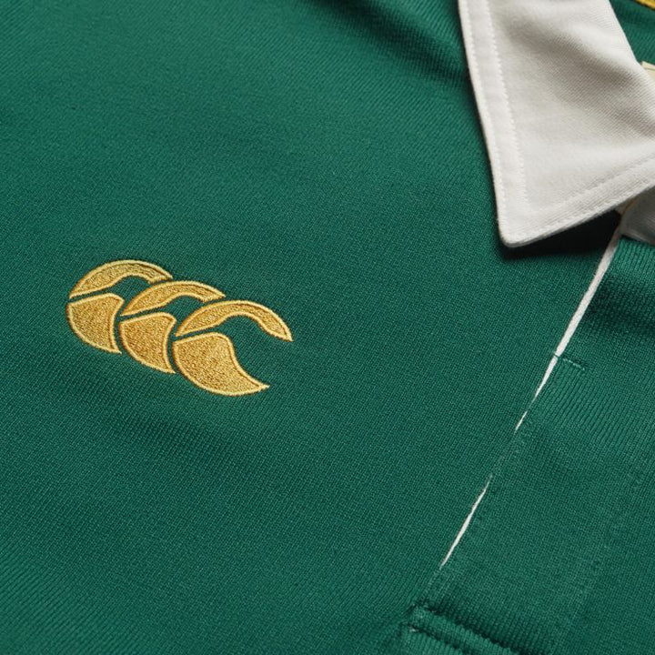 Rugby Irland 150. Jubiläums-Heimtrikot Kurzarm Herren Grün