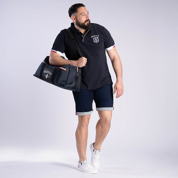 Ruckfield French Rugby Club Navy kortærmet polo