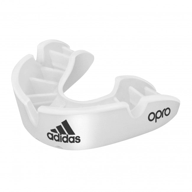Adidas Mundschutz OPRO Bronze Weiß Senior