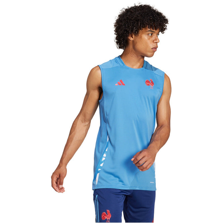 adidas Frankreich Rugby Training Singlet Herren