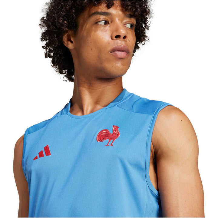adidas Frankreich Rugby Training Singlet Herren