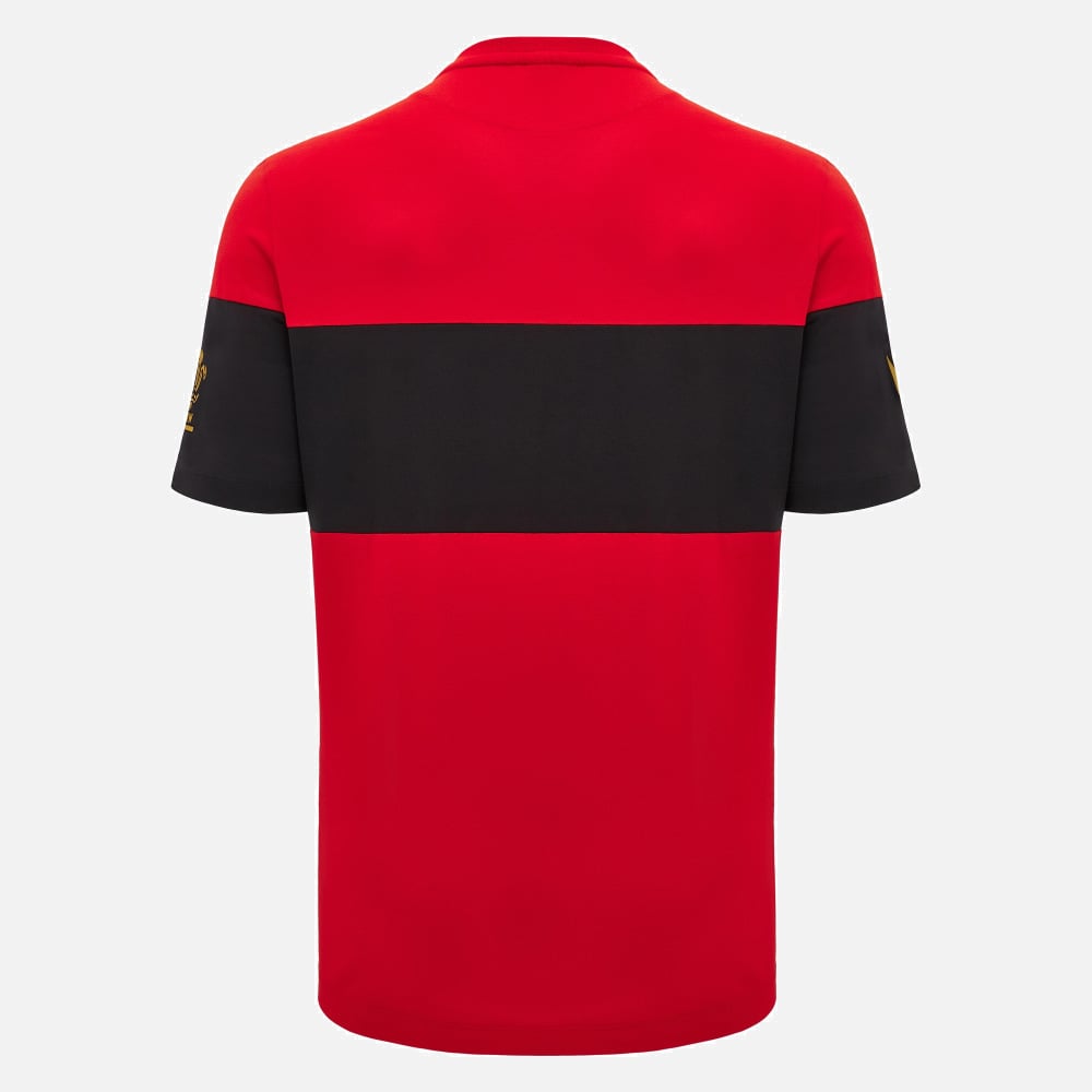 Wales Rugby Freizeit-T-Shirt Herren
