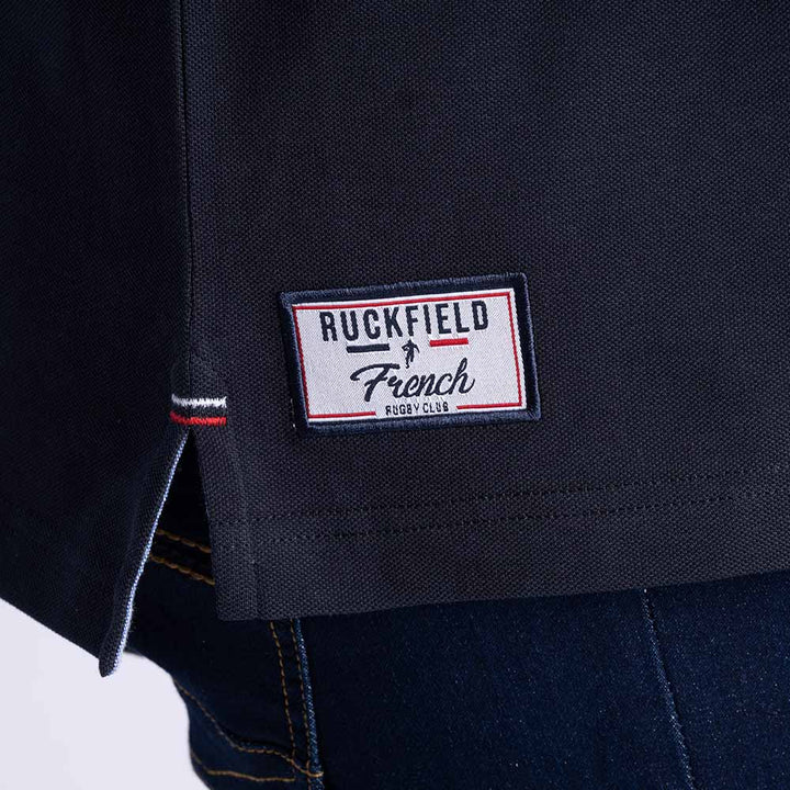 Ruckfield French Rugby Club Navy kortærmet polo