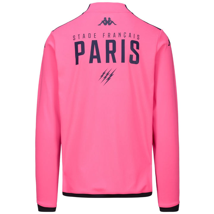 Stade Français Paris 24/25 Ablas Pro 8 Sweatshirt Herren Rosa