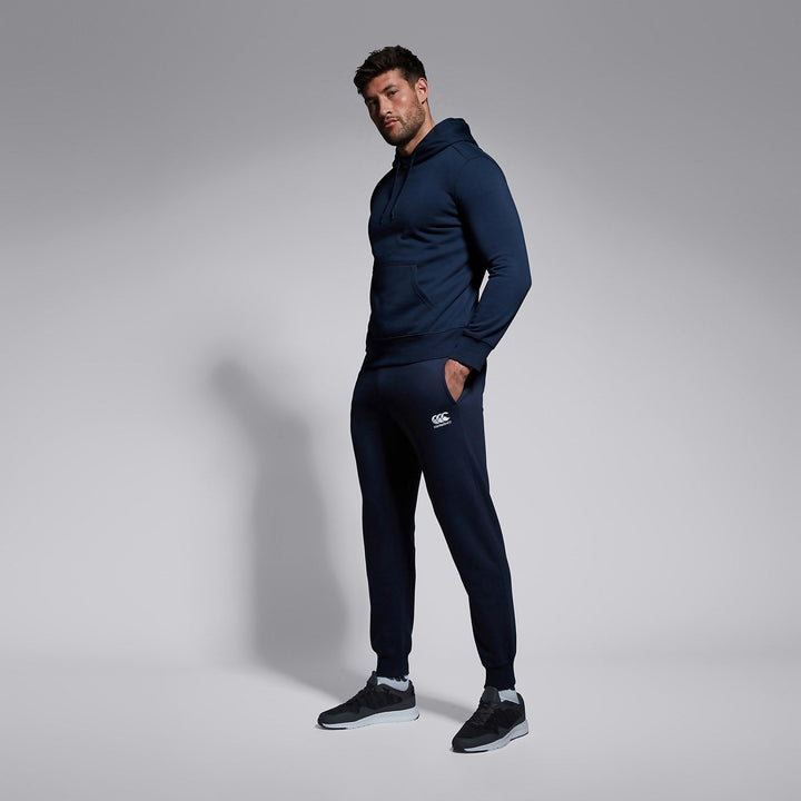Canterbury fleece manchet bukser marineblå