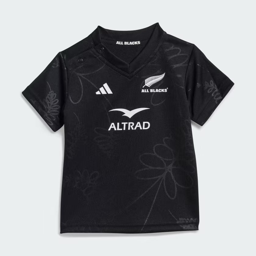 All Blacks Rugby Heimtrikot für Kinder