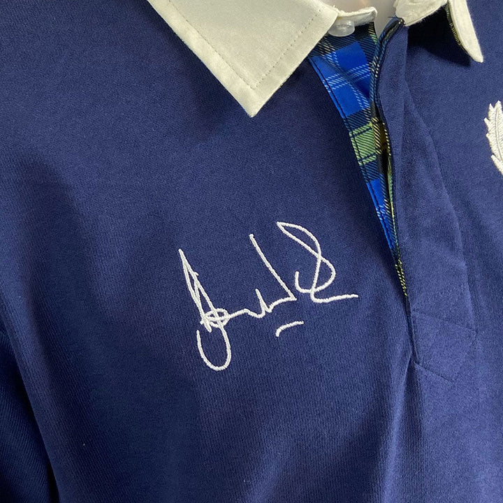 Doddie Weir Scotland rugby poloshirt 