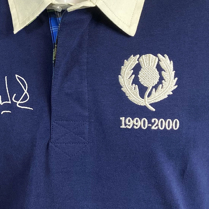Doddie Weir Scotland rugby poloshirt 