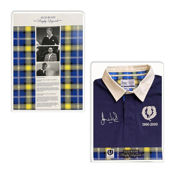 Doddie Weir Scotland rugby poloshirt 